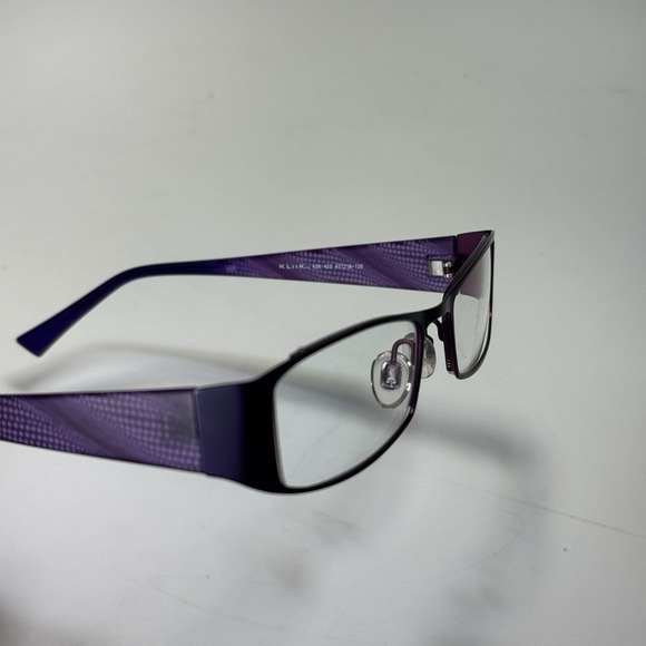 Kliik Denmark 428-423‎ Purple Rectangle Metal 47-18-135 FRAMES ONLY main image 5